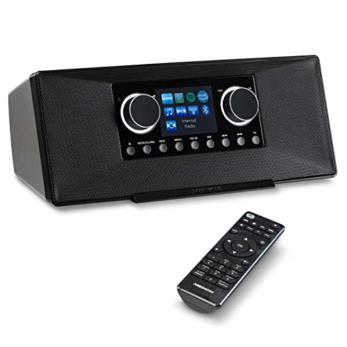 Rádio Medion P85289 Preto Digital Wi-Fi MEDION - Áudio - digital, wi-fi, bluetooth, bateria