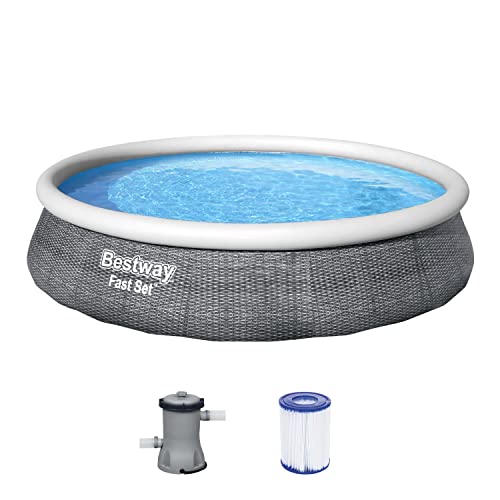 Piscina Desmontável BESTWAY Fast Set Steel (570x270cm) Bestway - Acessórios de pula-pula inflável - desmontável, steal, 570x270cm