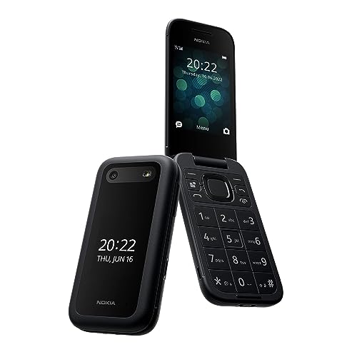 Telemóvel Senior NOKIA 2760 Flip (2.8'' - Preto) Nokia - Telemóveis - 2.8 polegadas, qvga, câmera VGA, bluetooth, LTE