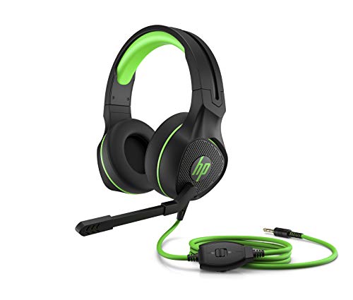 Auscultador com Microfone HP Pavilion 400 Preto HP - Fones de ouvido e headsets - cancelamento de ruído, volume ajustável, jack 3,5mm, 4,0mm