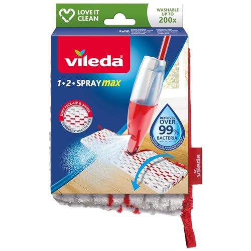 Recarga de Limpeza a Vapor VILEDA Spray Max Vileda - Suprimentos de limpeza doméstica - microfibra, spray max, limpeza a vapor