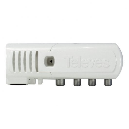 Amplificador de Sinal TELEVES (Vídeo - Branco) Televes - Divisores e comutadores de áudio e vídeo - amplificador, sinal, tv, filtro 4g, ganância 20 db