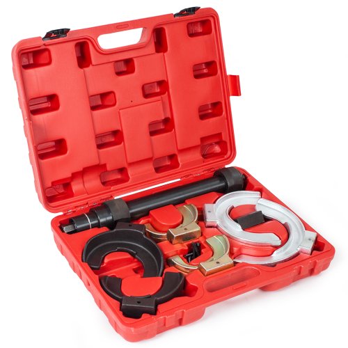 Tectake Mcpherson Compressor 80-190 Mm com Acessórios TecTake - Peças de automóveis - compressor, acessórios, 80-190 mm