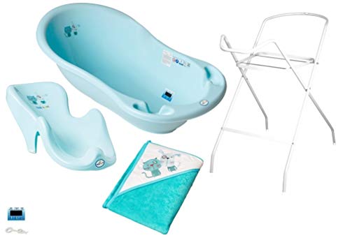 Conjunto de Banheira para Cães e Gatos 86Cm com Desagüe Tulli - Móveis para bebês e crianças pequenas - conjunto, banheira, cães, gatos, desagüe