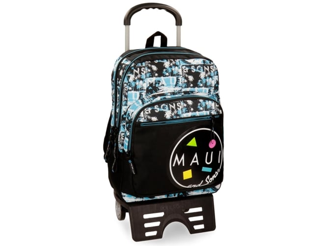 Mochila Escolar MAUI SHARK (Azul - Poliéster - 44 x 29 x 16 cm) Maui & Sons - Mochilas - azul, poliéster, 44x29x16 cm