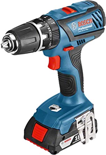 Aparafusadora BOSCH GSB 18-2-LI Plus Professional (18 V - 1900 rpm - Sem Fios) Bosch Professional - Berbequins elétricos portáteis - 18 V, 1900 rpm, sem fios