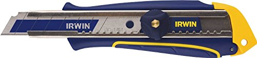 Faca de Cozinha X-ACTO Irwin 10507580 | Azul, Amarelo IRWIN - Facas de utilidade - abs, lâmina retrátil, 18 cm