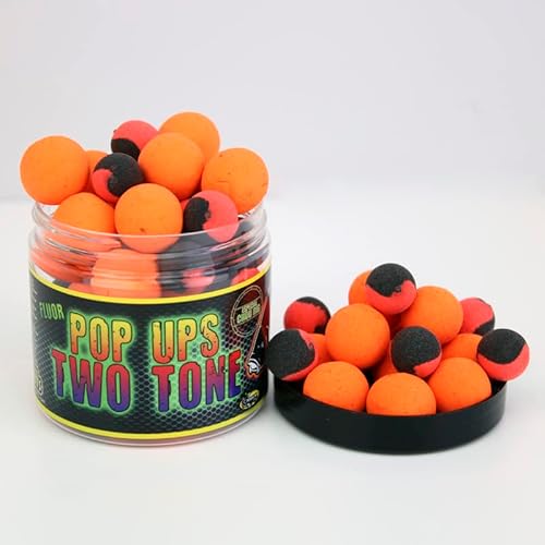 Boie de Carpa FLUOR Two Tone Pop-Ups Pro Elite Pro Elite Baits - Munição - carpa, two tone, pop-ups