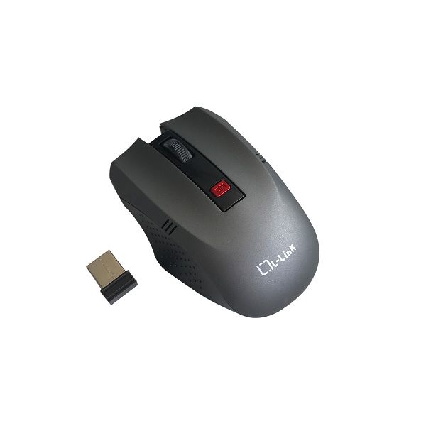Rato L-LINK LL-2095 (Ótico - 1600 dpi - Preto) L-Link - Ratos e trackballs - óptico, 2.4 ghz, 1600 dpi, botão ON/OFF