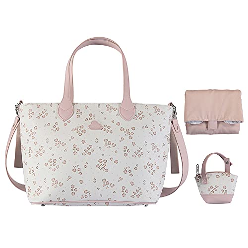 Mala de Maternidade MAYORAL Bolso Estampado Rosa Mayoral - Bolsas, carteiras e estojos - mala de maternidade, bolso estampado rosa, poliuretano, poliéster, acessórios