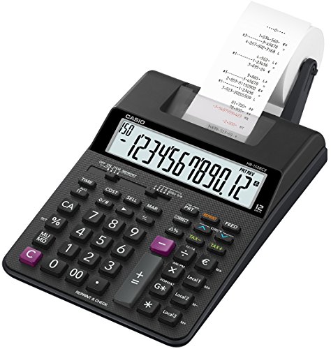 Impressora de Etiquetas CASIO HR-150RCE (Velocidade ppm: 60) Casio - Calculadoras - impressora etiquetas, casio hr-150rce, velocidade ppm 60