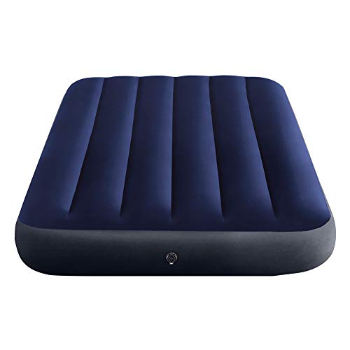 Colchão Insuflável INTEX DURABEAM CLASSIC DOWNY TWIN (Azul - 152x203cm) INTEX - Colchões de ar - insuflável, pvc, azul, 152x203cm