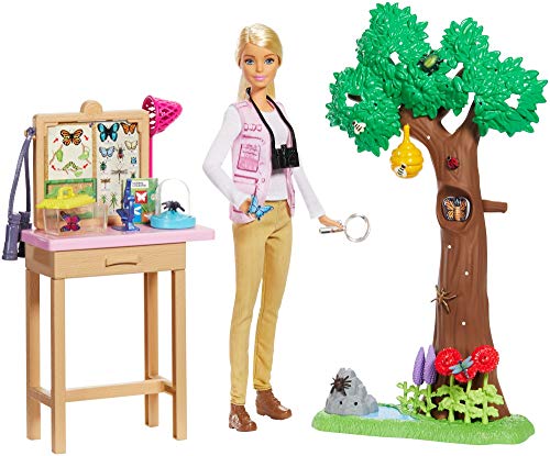 BARBIE e os Papilhões (Idade Mínima Recomendada: 3 anos) Barbie - Conjuntos de brinquedos - acessórios, funcionalidades, insetos, animais