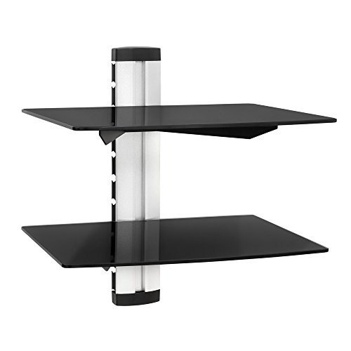 Suporte TECTAKE 400295 (Prateado e Preto) TecTake - Hardware de edição de vídeo e equipamento de produção - prateado, preto