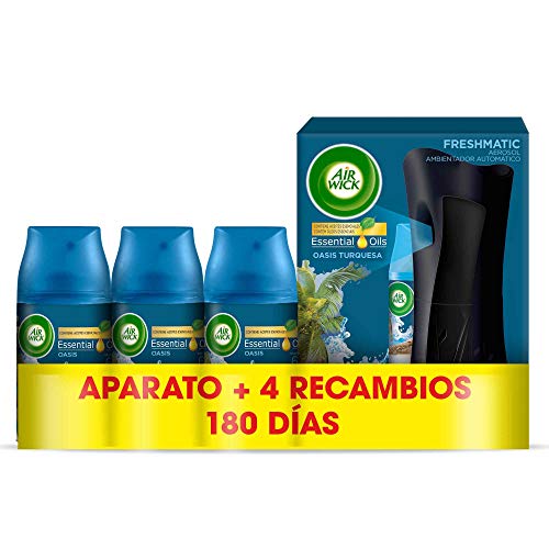 Ambientador AIR WICK Freshmatic Oasis (4 unidades) Air Wick - Aromatizadores de ambiente - ambientador, freshmatic, oasis