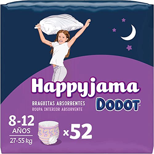 Fraldas DODOT Happyjama 52 Unidades (Tam: 8 a 12 anos) Procter & Gamble - Roupa interior - fraldas, dodot, happyjama, 52 unidades, tam 8 a 12
