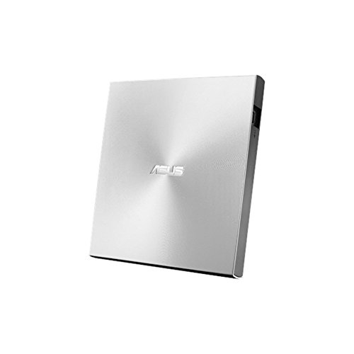 Drive Ótica Externa ASUS SDRW-08U7M-U (USB - Prateado) ASUS - Unidades ópticas - usb, prateado