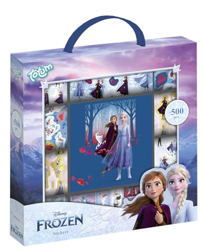 Autocolantes para crianças TOTUM Disney Frozen 2 Sticker Box 12R+2S+Book TOTUM - Materiais de arte e artesanato - autocolantes, crianças, totum, disney frozen 2, sticker box