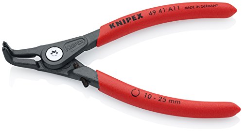 Knipex 49 41 A11 alicate Alicates de anéis KNIPEX - Alicates - ferro, 1800 mpa, pegas, vermelho