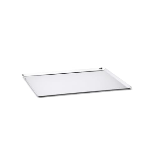 Placa Rectangular Buyer Inox L40 X L30 Cm DE BUYER - Tabuleiros de forno e de bolachas - inox, resistente, higiênico, 40x30 cm