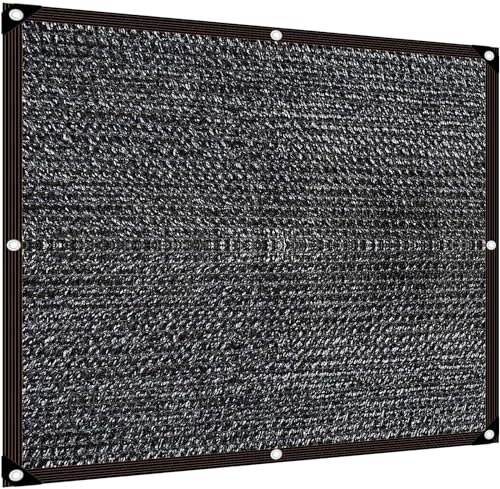 Rede de Sombra com Ojales 90% 2X6M - Castanho MengFuQin - Acessórios para cercas e portões - ojales, castanho, 2x6m