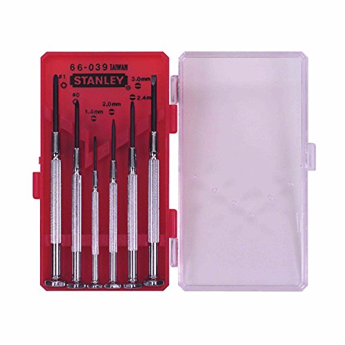 Stanley 1-66-039 chave de fendas Chave de fenda individual STANLEY - Chaves de fenda - chave de fendas, conjunto, prateado