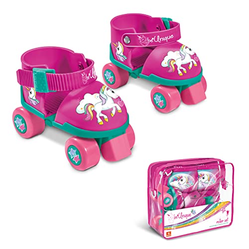 Mondo 28511 Conjunto de brinquedos para crianças Mondo - Equipamento de proteção individual (epi) - patins, rodas ajustáveis, protecção joelhos, bolsa