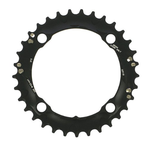 Truvatívet 33T Placa de Corrente em Alumínio Preto Truvativ - Correntes - alumínio, preto, 104 mm, 10 velocidades