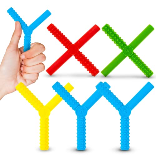 Conjunto de 5 Chupetas para Crianças com Deficiência Sensorial GAFLY X'S & Y'S GAFLY - Cuidados com a higiene oral - conjunto, chupetas, crianças, deficiência sensorial