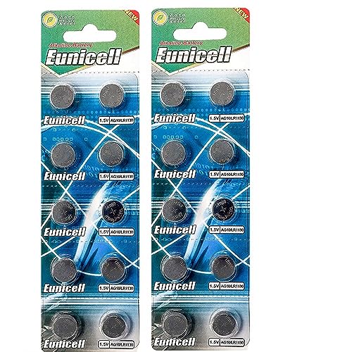 Pilha Recarregável CR2032 (1.5V - Alcalino) Eunicell - Baterias de uso geral - alcalino, botão, cr2032, 3V
