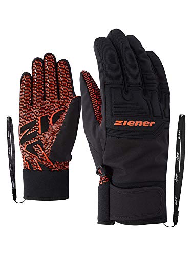 Luvas Unisexo Ziener 8 Pares de Luvas de Esqui Preto para Homens (8) ZIENER GLOVES - Luvas e mitenes - unisex, neopreno, poliuretano, 8 pares