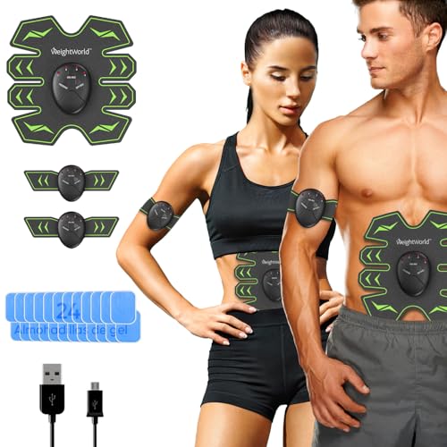 Eletroestimulador de Músculos Abdominal Elétrico Comfort Click Ltd - Massageadores - eletroestimulador, músculos abdominais, elétrico, tonificar, masajeador abdominal
