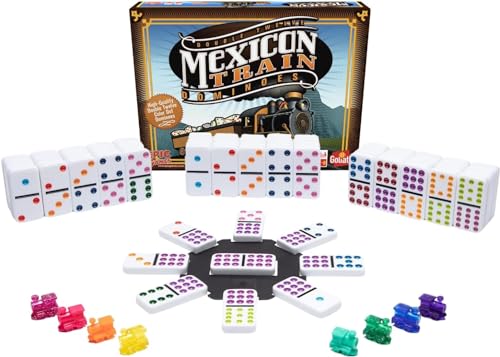 Jogo de Tabuleiro GOLIATH Mexican Train (Idade Mínima Recomendada: 6 anos) GOLIATH GAMES - Brinquedos - jogo de tabuleiro, Mexican Train, 6 anos