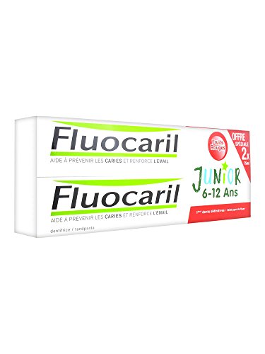 Pasta de dente Fluorcaril 2 x 75 ml (Recondicionado Como Novo) Fluocaril - Pasta de dentes - fluorcaril, 75 ml, recondicionado
