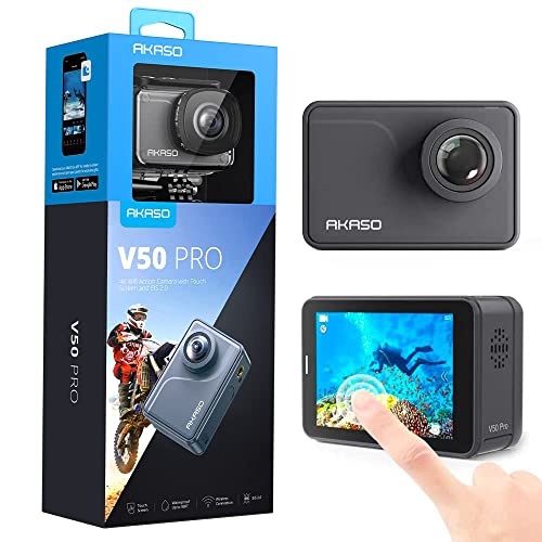 Action Cam AKASO Native V50 Pro (4K - 20 MP - Wi-Fi) AKASO - Peças e acessórios para câmeras - 4k, 20 mp, wi-fi