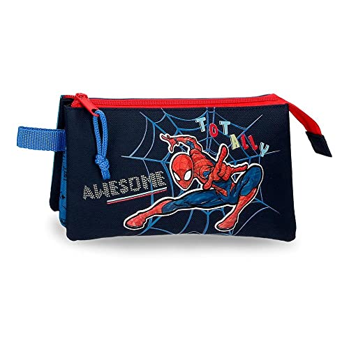 Estojo Triplo MARVEL Spiderman (Idade Mínima Recomendada: 5 anos) Spiderman - Estojos para canetas e lápis - estojo triplo, Spiderman, idade mínima recomendada 5 anos