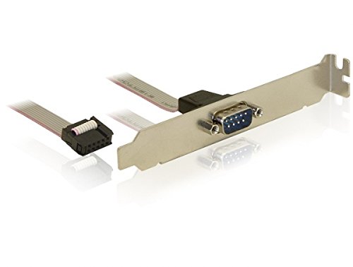 Adaptador DELOCK (DB9 - DB9 - Preto e Prateado) Delock - Placas e adaptadores de interface de computador - db9, preto, prateado, externo