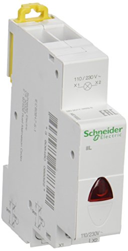 Luz de Segurança SCHNEIDER ACTI9 ILLUMINATED Schneider - Interruptores e relés especiais - iluminada, vermelho