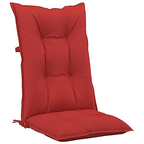 Conjunto de 4 Almofadas de Carga Alta VIDAXL (Vermelho - Poliéster - 120 x 50 x 7 cm) vidaXL - Almofadas - conjunto, almofadas, carga alta, vidaxl, vermelho, poliéster