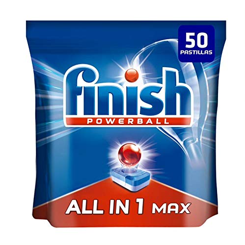 Líquido de Limpeza de Esmaltar FINISH All in One Max (50 ml) Finish - Eletrodomésticos de cozinha - líquido, limpeza, esmaltar, finish, all in one max