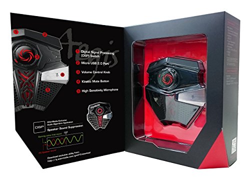 Microfone Gaming AVERMEDIA GM310 (Preto) AVerMedia - Microfones - gaming, microfone, preto