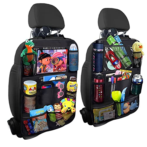 Organizador Auto Infantil com Bolso 10 Unidades PlsMupn - Acessórios interiores de veículos a motor - organizador auto infantil, bolso 10 unidades, compartimentos, bolsa objetos pessoais, protege traseira