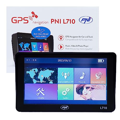 GPS GARMIN PNI L710 (Autonomia: Até 1 hora - Preto) ONLINESHOP SRL - Sistemas de navegação gps - autonomia, 1 hora, preto