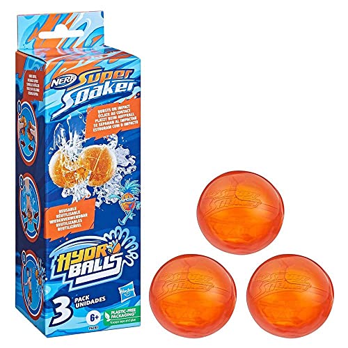 Lançador de Água NERF Super Soaker Hydro Ball (Idade Mínima: 8 anos) Hasbro - Acessórios de arma de brinquedo e gadget - lançador, água, nerf, super soaker, hydro ball