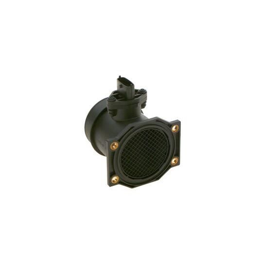 Medidor de massa de ar BOSCH 0 281 002 207 Bosch - Sistemas de combustível de veículos automotores - preto, plástico, bosch