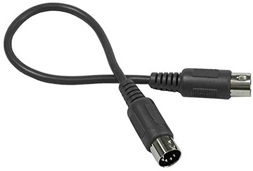 Cabo de Áudio HOSA TECHNOLOGY (MIDI - 1.5 m - Preto) Hosa Technology - Cabos de áudio e vídeo - 1.5m, 5-pin din, preto, níquel