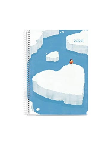 Agenda Semanal Miquelrius 2020 Iceberg Castanho Miquel Rius - Calendários, organizadores e planejadores - agenda semanal, miquelrius, iceberg, castanho