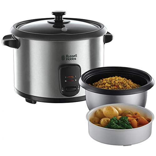 Panela de Arroz RUSSELL HOBBS 19750-56 (1.8 L - 700 W) Russell Hobbs - Panelas de arroz - 1.8 l, 700 W, inox