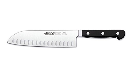 Faca Santoku ARCOS Nitrum (18 cm - Aço Inoxidável) Arcos - Facas de cozinha - 18 cm, aço inoxidável, santoku, nitrum