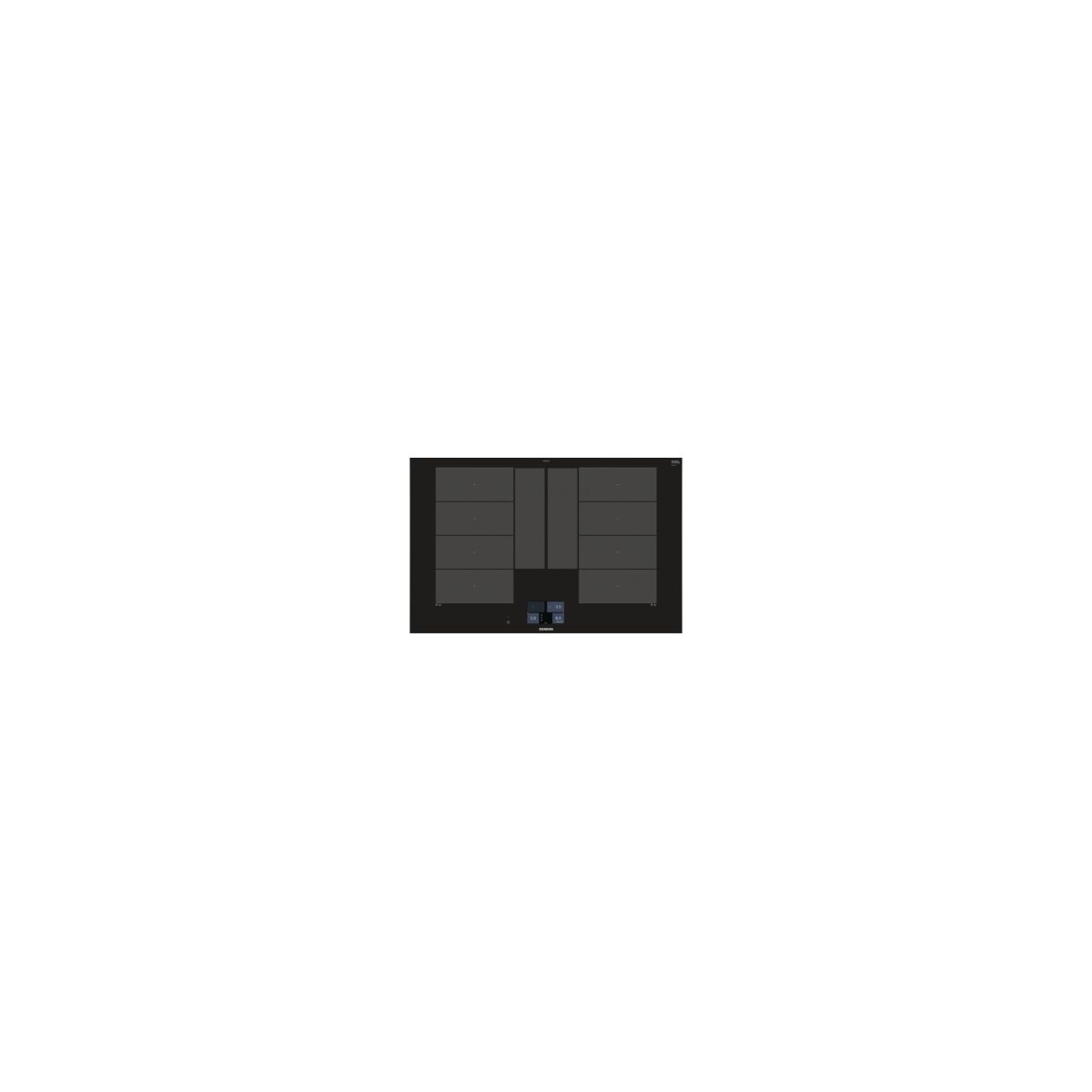 Placa de Indução Siemens EX875KYW1E | Elétrica | 80 cm | 3 Zonas | Preto Siemens - Cooktops - indução, 80 cm, 3 zonas, preto